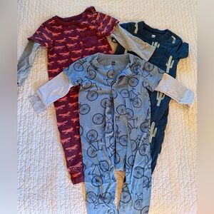 Tea Collection onesies rompers lot bundle unisex